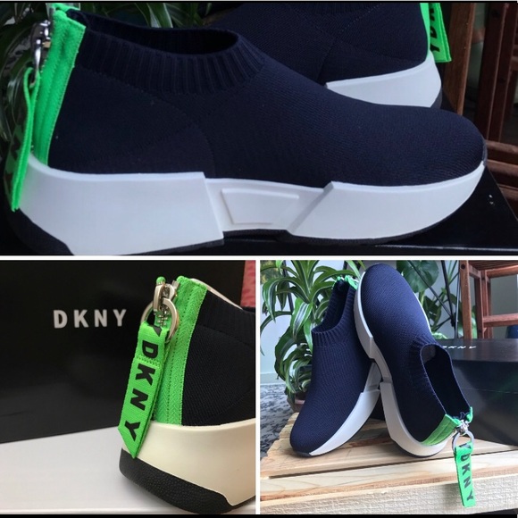dkny marcel slip on sneaker